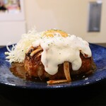 ルッカ - 韓国風月見 チーズハンバーグ