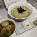 ラーメン星印 - 醤油つけ麺 特製+大盛り ¥1350+100