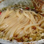 麺処さとう - 麺投入