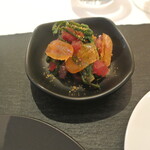 リストランテ カノフィーロ - 本マグロとコシアブラ　ボッタルガ