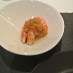 リストランテ カノフィーロ - 北海シマエビとガスパチョ