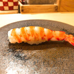 木挽町 とも樹 - 車海老のにぎり