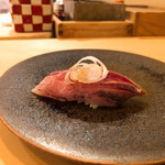 木挽町 とも樹 - 真鯵のにぎり