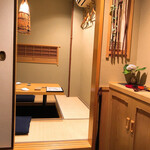 木挽町 とも樹 - お座敷入口