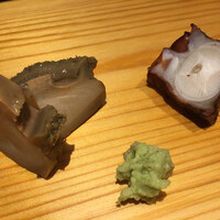 冨所 - タコ　蒸し鮑