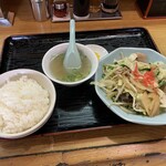 又一 - 野菜炒め定食【2020.7】