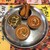 印度キッチン - 印度スペシャルセットのカレーとチキン