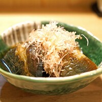 うなぎ 目白ぞろ芽 - 宮城県産 茄子の揚げ浸し