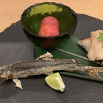 原始焼 日本酒 雨のち晴レルヤ。 - 