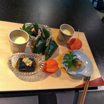 寺家 ひらさわ - 八寸、二人分