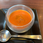 フルール ド セル - トマトの冷製スープ