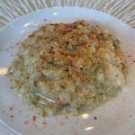 フルール ド セル - ベーコンと下仁田ネギのリゾット