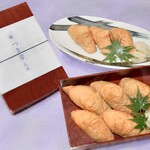 京都 つる家 花陽 - テイクアウト稲荷ずし(5個入り)