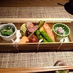 桃花館 - 旬菜盛合せ