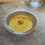 Itsuki - 冷製コーンスープ　雲丹乗せ