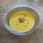 Itsuki - 冷製コーンスープ　雲丹乗せ