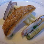 ル・クープル - ＜2012年6月＞ウロコがパリパリ！甘鯛の松笠焼き