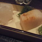 まき村 - あおりいか、平貝