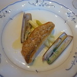 ル・クープル - ＜2012年6月＞魚料理：甘鯛のエカイエ　マテ貝のバターソース
