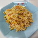 中華料理 万楽 - 半チャーハン（￥３６０）