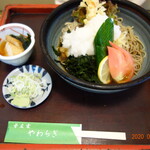 Sobadokoro Yawaragi - 冷し天ぷら蕎麦