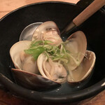 魚のてっぺん - 料理写真:はまぐり酒蒸し