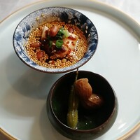 中国意境菜 白燕 - 日曜チョイスランチ（ミニよだれ鶏と紹興酒漬け）