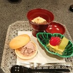 馬車道 大かわ - 甘味3種