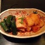 昇家 - キムチ盛り合わせ