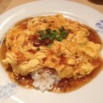 おまかせ亭 - 技あり和風ダシオムライス！