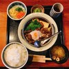 麒麟亭 - 牛鍋の定食　亭主の見立て上質牛肉　増量1.5倍