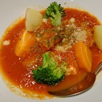 Sousaku Dining Ku Rari - チキンのトマト煮込み