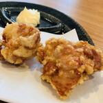 町田商店 - 唐揚げセットの唐揚げ　揚げたてサクサク　味もいい！！