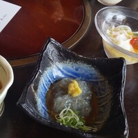 土佐料理 祢保希 新宿店 - どろめ、酒盗、温泉卵