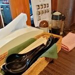 らーめんでぽっと - 卓上