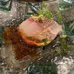 Sushi Juubee - イサキ　ポン酢のジュレ添え