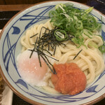 Marugame Seimen - 明太釜玉（並）　¥440