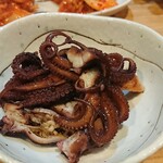 卓 - イイダコ煮付