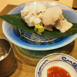 割烹さいお - 梅肉ダレの滑らかさにも感嘆