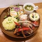 ハジカミ - ペルーランチプレート