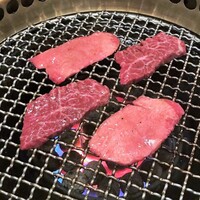 焼肉 銀座コバウ 特別室 - 上タン塩、ハラミ