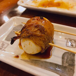 Yakitori Daikichi - 半熟卵豚巻き