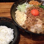 麺屋わっしょい - 台湾まぜ麺（￥890）（４月裏メニュー）
