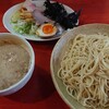 Hamandoyokosuka - 魚介豚骨つけめん　中盛　細麺