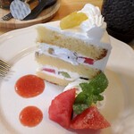 ごはんとおかしの家 andan亭 - ショートケーキ