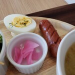 Cafe THUDOI - おかず達です。