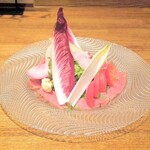 ラ プランシュ - 神戸牛モモ肉サラダ