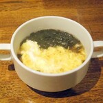 ラ プランシュ - 黒海苔のスープ