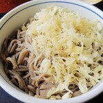 そば処 二城 - 冷しタヌキ蕎麦