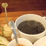 La planche - 黒海苔スープ